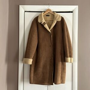 Lands End Sherpa Coat